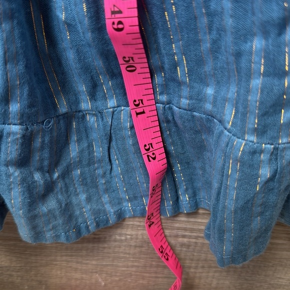 KARINA GRIMALDI Dafne One Shoulder Maxi Dress in Blue Small - Picture 15 of 15